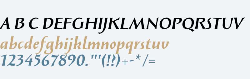 SolveigBold-Italic