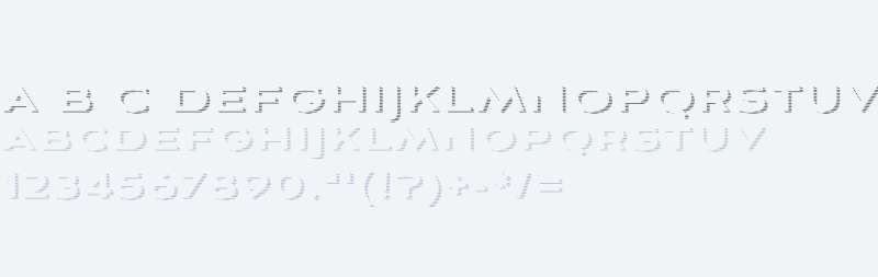 Aviano Sans Layers W01ShdwHoriz