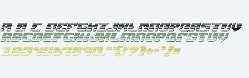 Replicant Chrome Italic