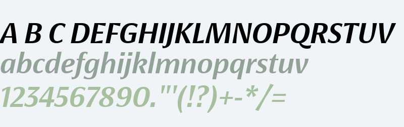 KoningDisplay Bold Italic