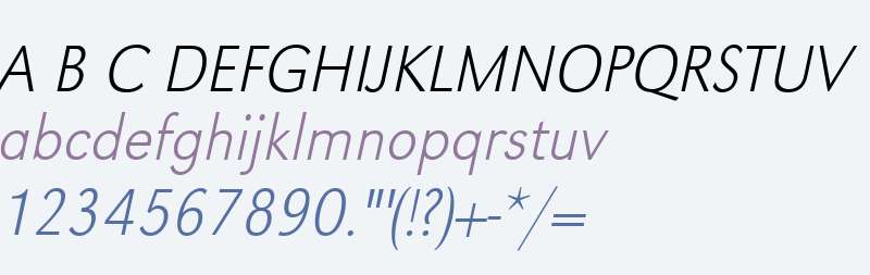 URWGroteskNarExtLig Oblique