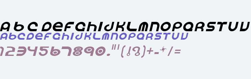 Vocaloid Italic