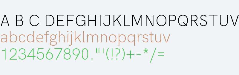 Hanken Grotesk Light