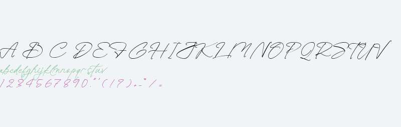 Celestial Heavenly Script
