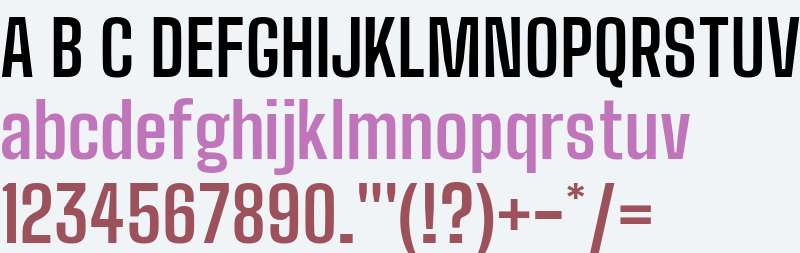 Big Shoulders Text Bold