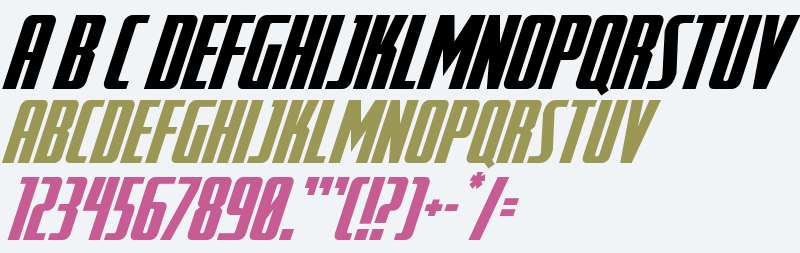 SurfQuest Compact Semi-Italic