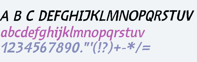 Nazhdak Italic W08 Regular