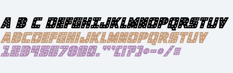 Knievel Solid Italic