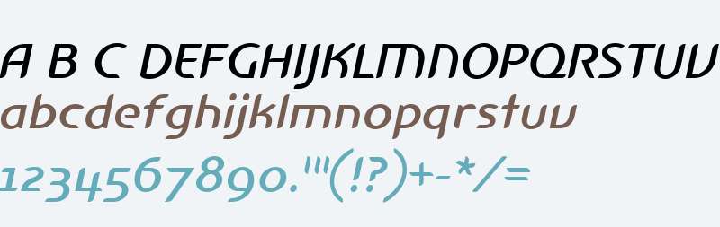 FargonMediumItalic