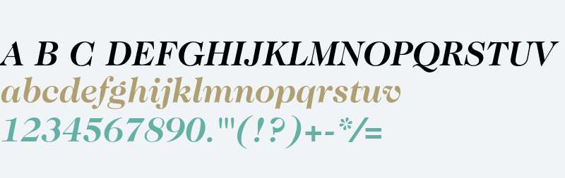 ITC Caslon 224 Std Bold Italic