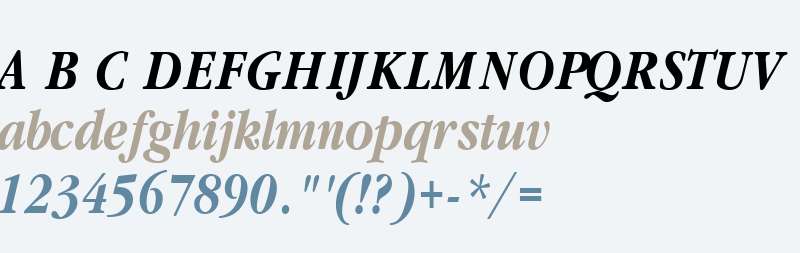 Classic Russian Bold Italic:001.001