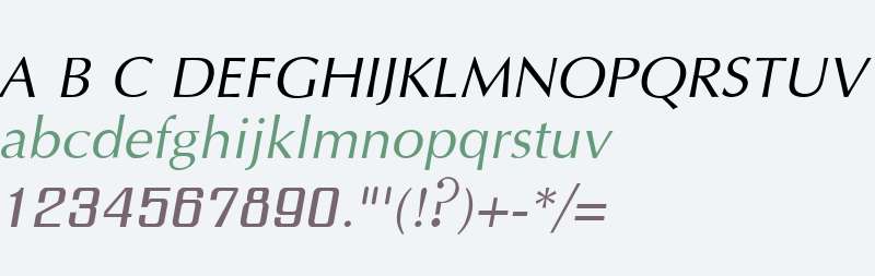 IrisUPC Italic