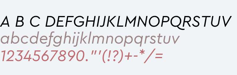 Cera Pro Regular Italic