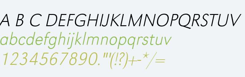 URW Grotesk T W01 XLight Obl