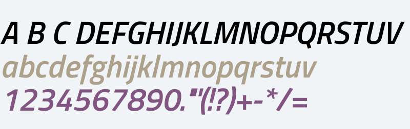 Titillium WebSemiBold Italic V2