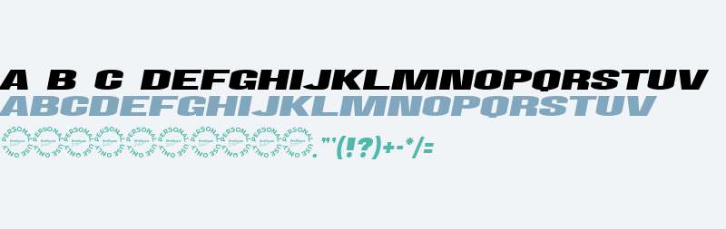 Xenku Italic Demo