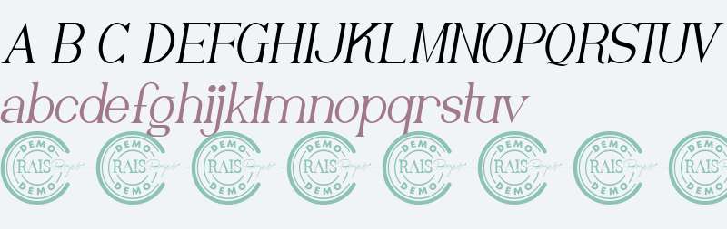 Rowan Berry Demo Italic