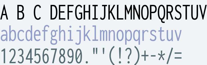 Inconsolata ExtraCondensed