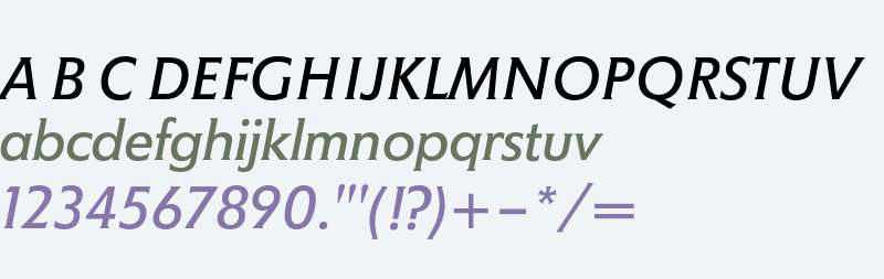 Memo Std Italic