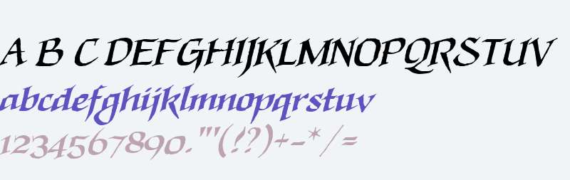 Quahog BB W00 Bold Italic