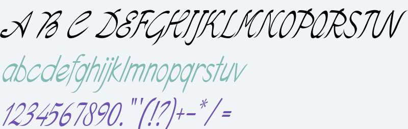 Cloverleaf-CondensedItalic