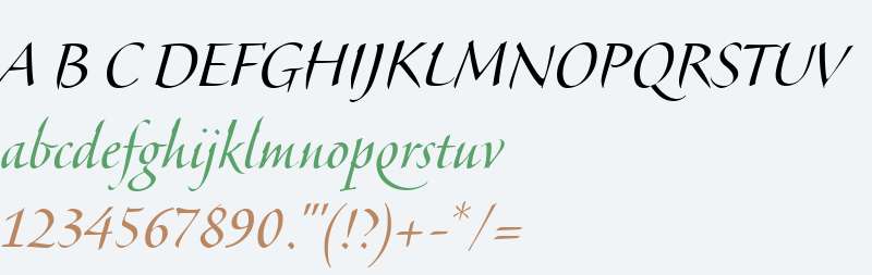 Veljovic Script W04 Regular