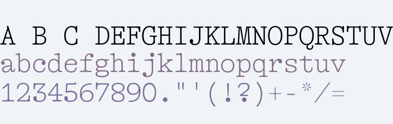 GT Alpina Typewriter