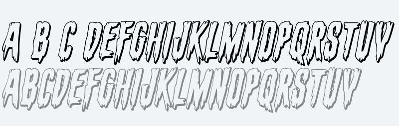Eva Fangoria 3D Italic