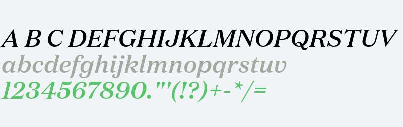 Domaine Text Medium Italic Regular