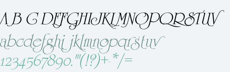 URWUndarumSwaT Italic