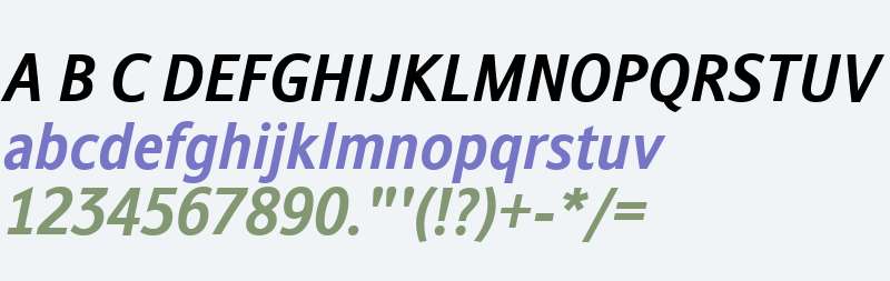 Stroudley W01 Bold Italic