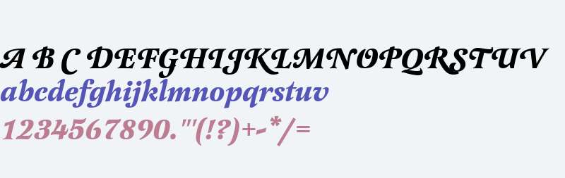 LatienneSwaT Bold Italic