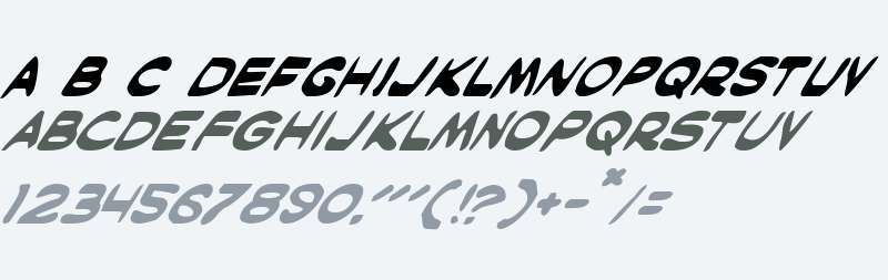 Masked Marvel Italic V1