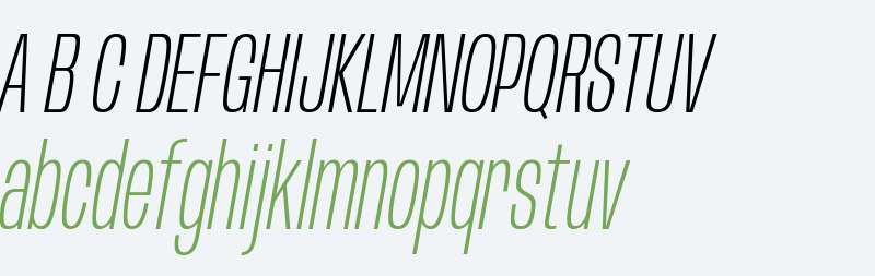 Anybody Condensed ExtraLight