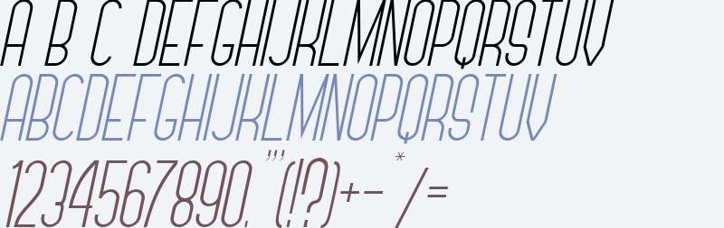 Forever Together Sans Light Italic