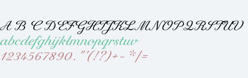 Rusulica Script W05 Regular