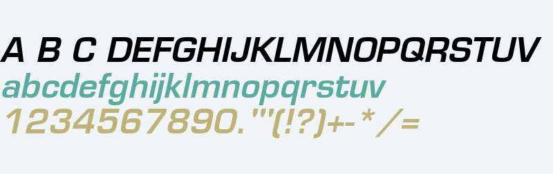 Palindrome SSi Semi Bold Italic