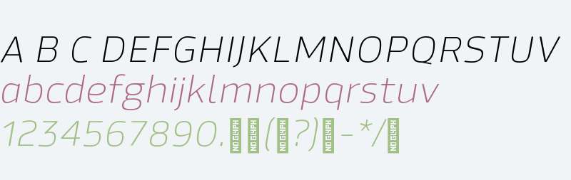 Hackman Trial ExtraLight Italic