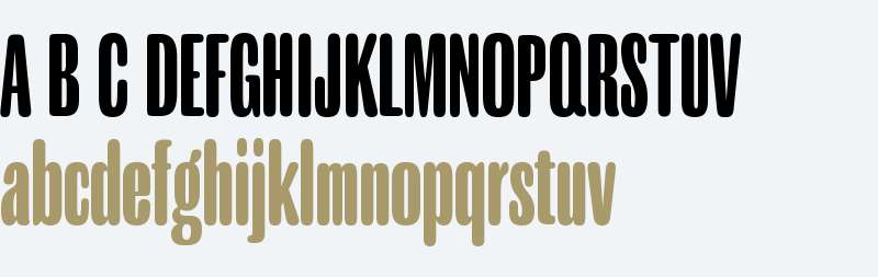 MFEK Sans Rounded UltraCondensed ExtraBold