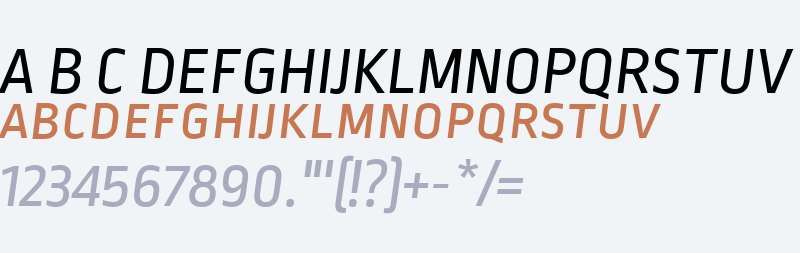 Ropa Sans SC W01 Italic