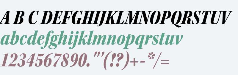 Kepler Std Black Condensed Italic Subhead