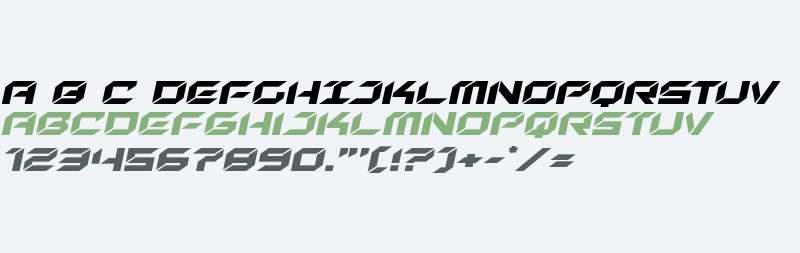 New York Escape Expanded Italic Expanded Italic