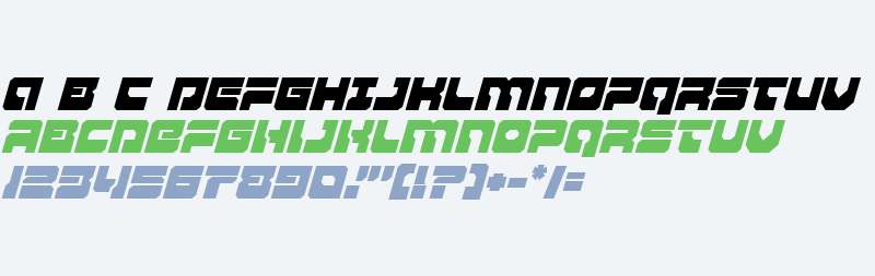 Yamagachi 2050 Italic