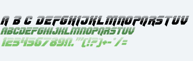 OmegaForce Twotone Italic