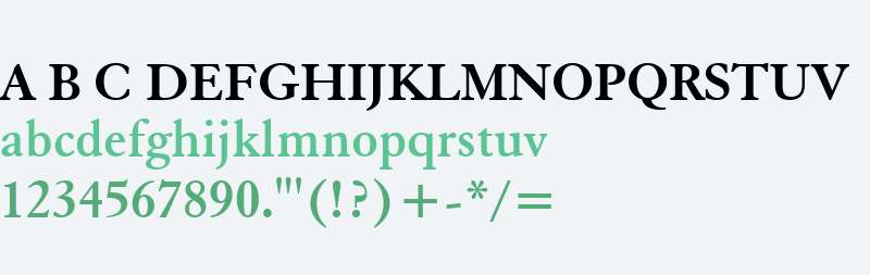 Elegant Garamond Bold BT