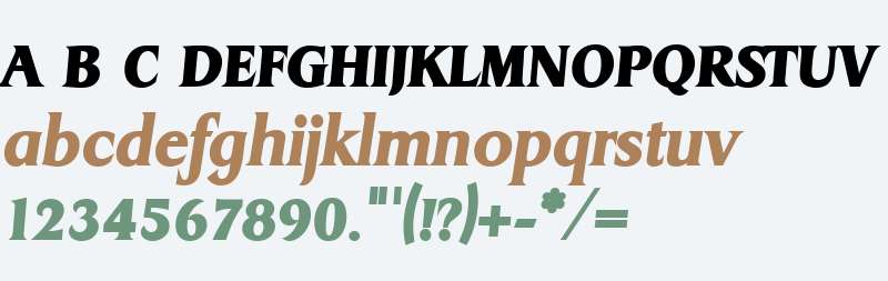 DragonLH Bold Italic