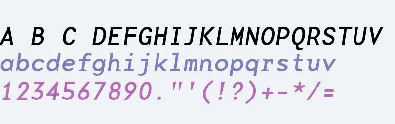 BaseMonoWideRegItalic Italic