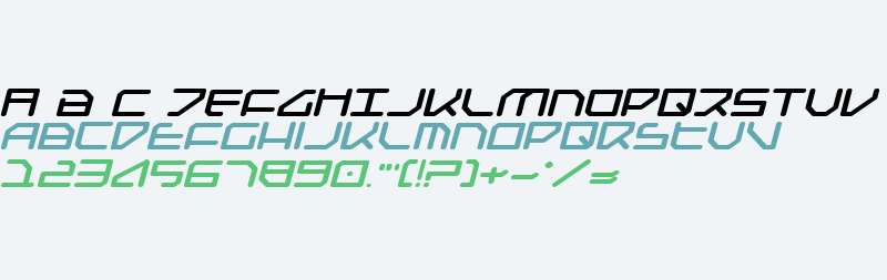 Federapolis Expanded Bold Italic