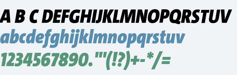 TheSans SCd Trial Black