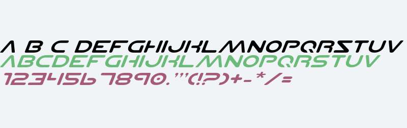 Planet NS Expanded Italic V1